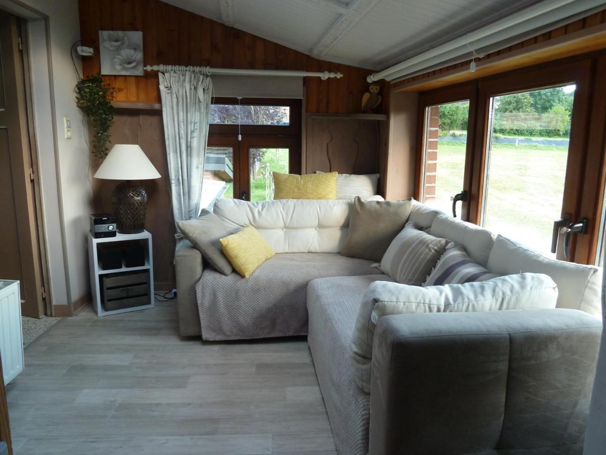 'Chez Lulu' - Gîte de charme en Ardennes avec grande terrasse fermée Nassogne Exterior foto