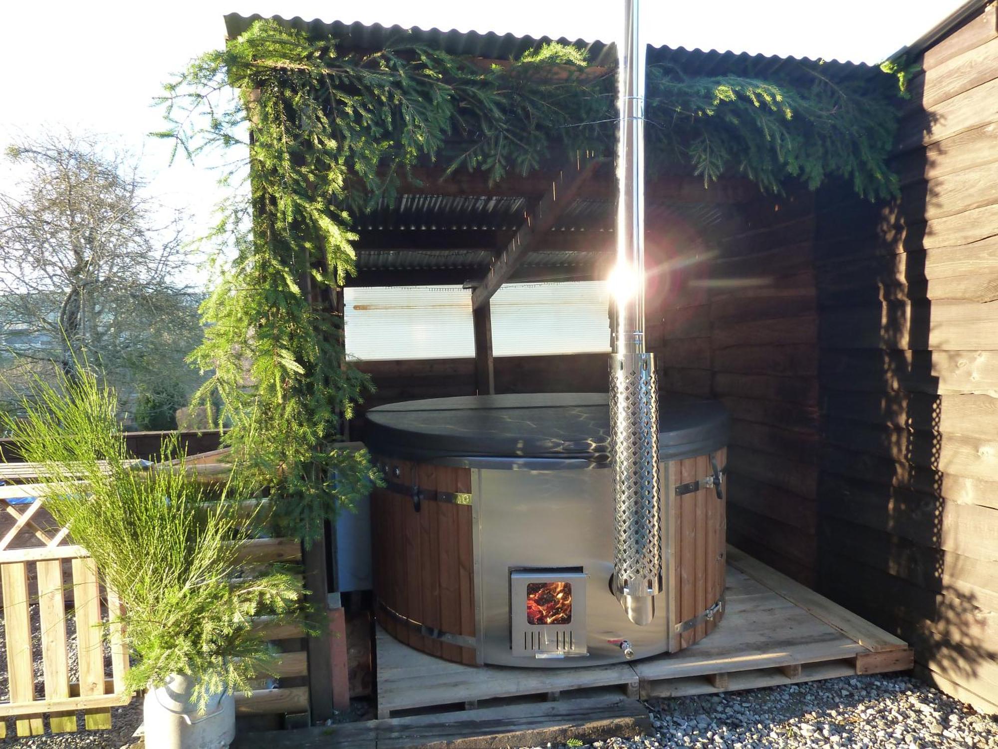 'Chez Lulu' - Gîte de charme en Ardennes avec grande terrasse fermée Nassogne Exterior foto